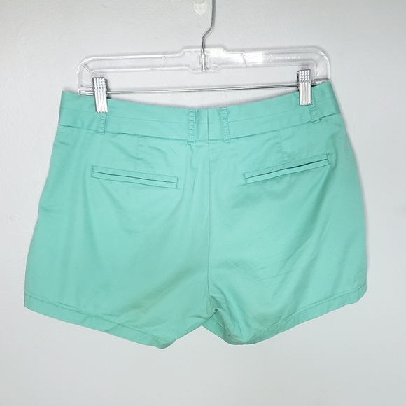 J. Crew Factory Broken In Chino 4" Inseam Shorts Mint Green 2 - Picture 4 of 7